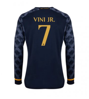 Real Madrid Vinicius Junior #7 Bortatröja 2023-24 Långärmad